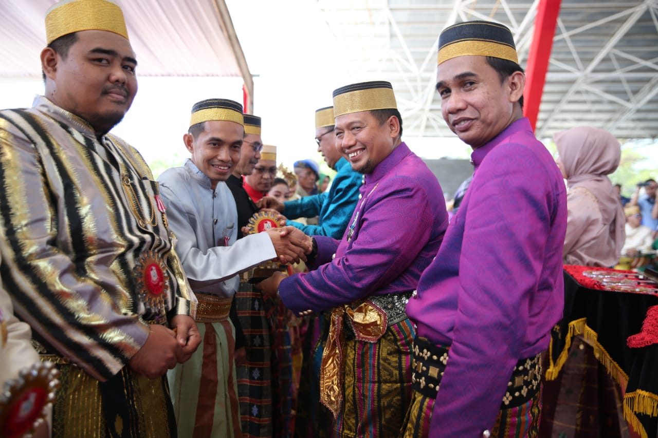 Iqbal Suhaeb menghadiri perayaan Hari Ulang Tahun Kota Makassar ke-412