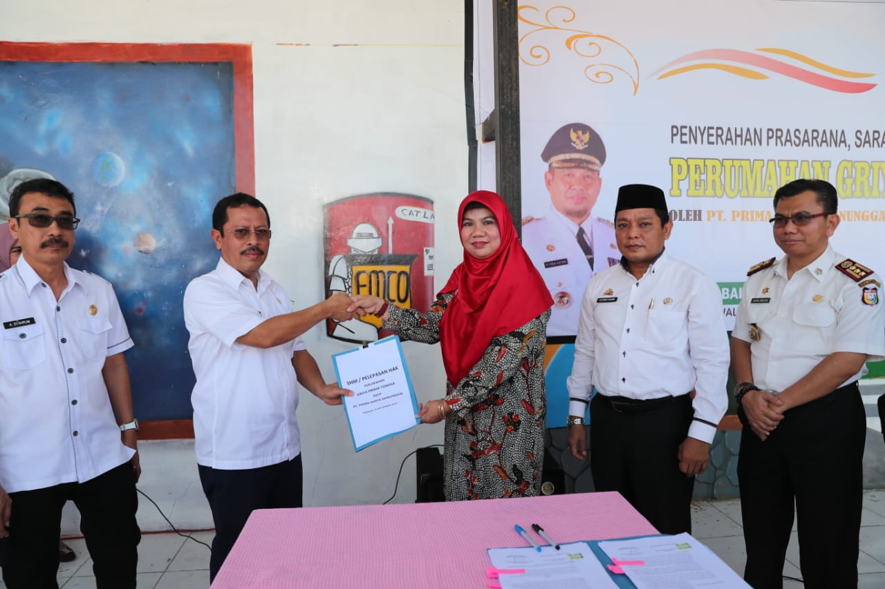 Sekda Muh Ansar Terima Penyerahan PSU