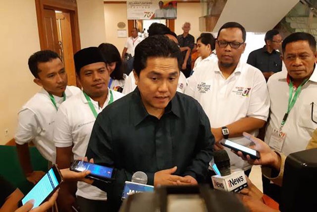 Menteri Badan Usaha (BUMN) Erick Thohir