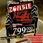 'Zombie Nightmare Party' Hotel Empress Makassar
