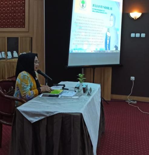 Julianti Noor uji kompetensi di Golkar Sulsel